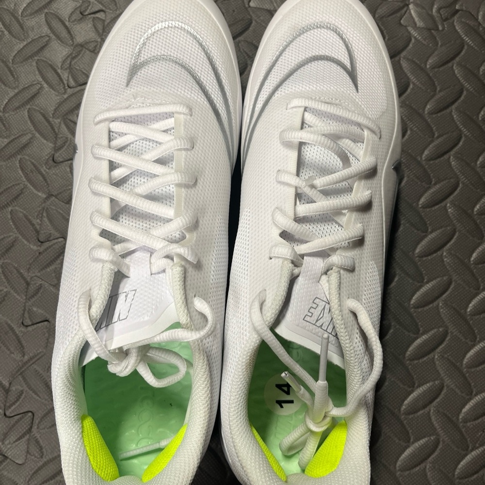 Nike Alpha Huarache 8 Pro LAX White Platinum CW4439-110 Men's Size 14 Cl… - Picture 5 of 10